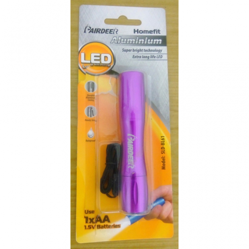 Purple Pairdeer LED Torch Light SLD-BL61