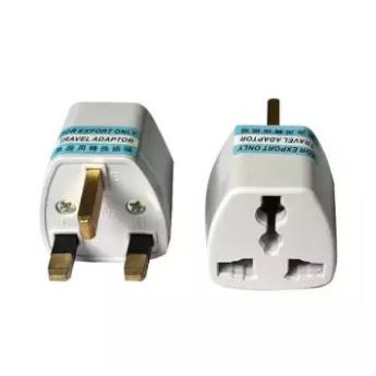 1 Universal UK 3 Pin Travel Plug Socket Adapter Converter for Oversea Appliance
