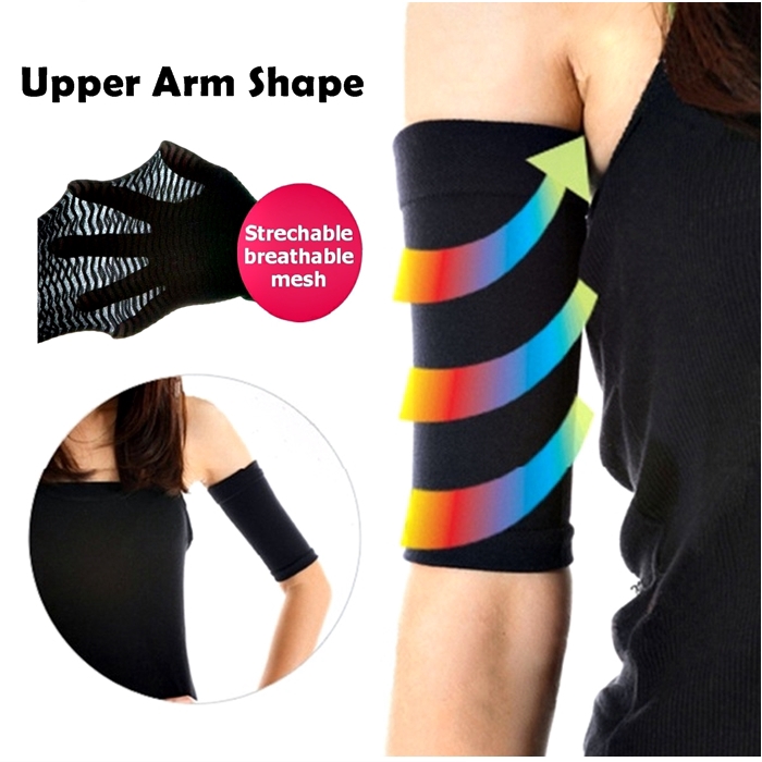 Upper Arm Slimming Shaper Slimmers Wrap Belts Elastic Arm Sleeves