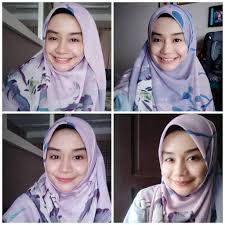Bawal NUQ by SHAZAHA | Bawal Printed Premium Cotton Voile Bidang 55 | Modern Hijab | Flowy | Easy To Wear