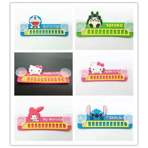 Hello Kitty Cute Cartoon Parking Notification Phone Number Plate Car Reminder