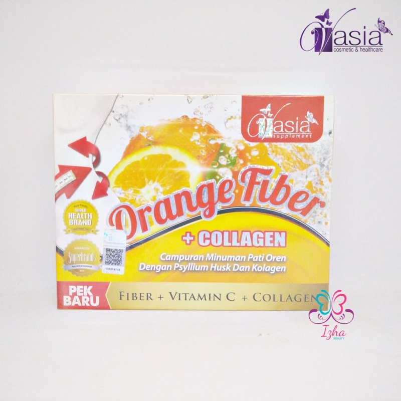 [V\'ASIA] Orange Fiber + Collagen - 10 sachet x 15g