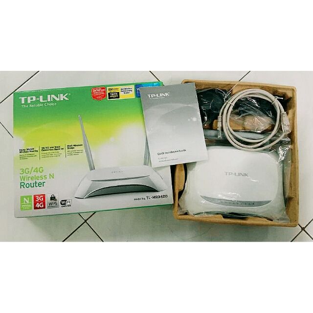 TP Link Wireless Router Internet TP-MR3420