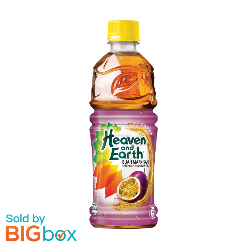 Heaven and Earth Ice Passion Fruit PET 500ml - Malaysia