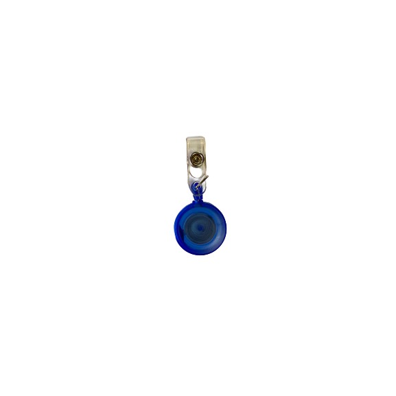 Round Shape Yoyo Pulley For ID Tag Holder (Blue)
