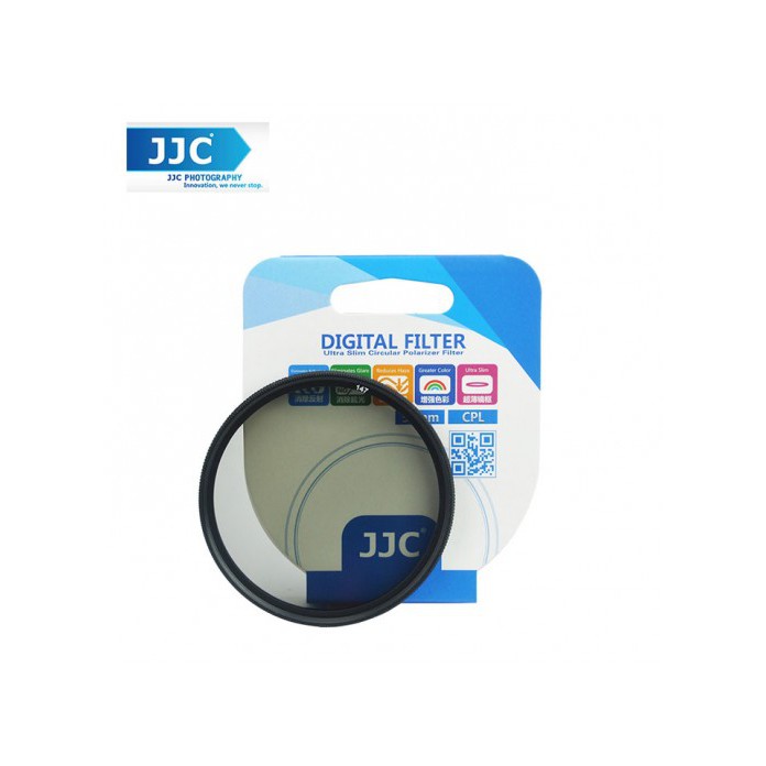 JJC F-CPL43 CPL Circular Polarizer Filter Ultra Slim 43mm for Camera DSLR Lens
