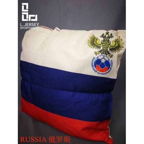 Russia Pillow World Cup 2018 National Graphic