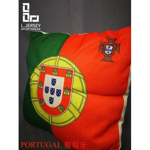 Portugal Pillow World Cup 2018 National Graphic