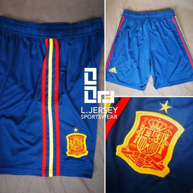 Spain Home Short World Cup 2018