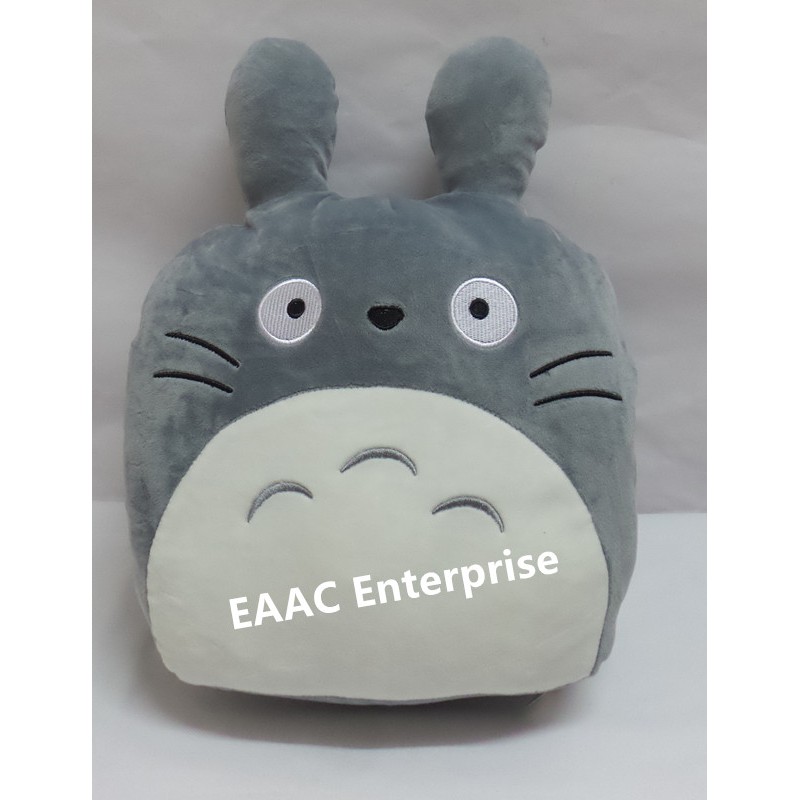 Totoro 2 Warm Hand Pillow with Blanket / Nap Cushion