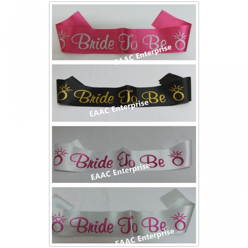 SELEMPANG BRIDE TO BE Sash Ready Stock Wedding Hen's Party Events Decoration