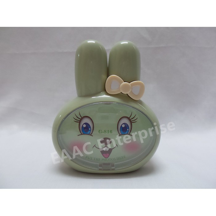 Cute Rabbit Pen Holder Stationery Holder + Photo Frame