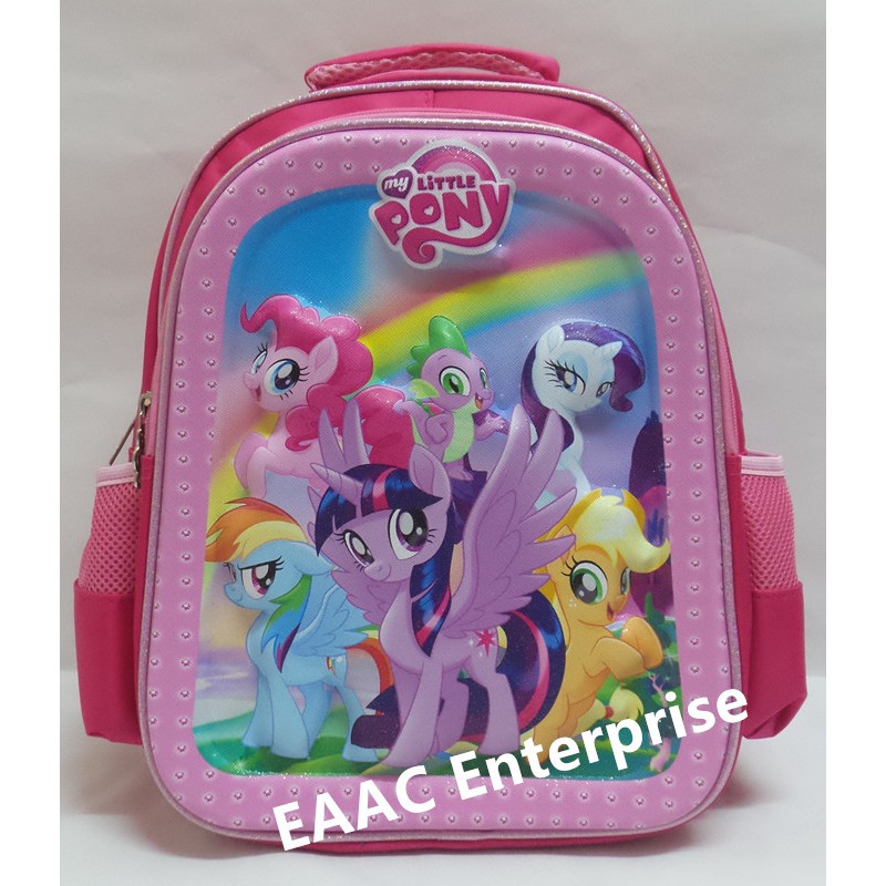 Quality Pony Kindergarten Primary 1-3 School Bag Backpack Beg Sekolah Darjah 1-3
