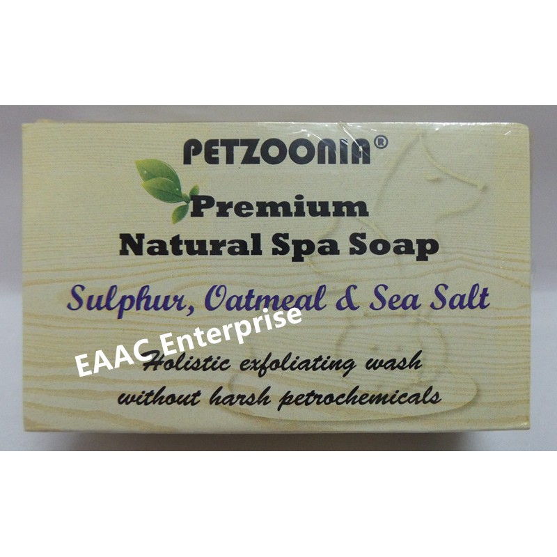 PETZOONIA Premium Natural Spa Pet Soap 110grams Sabun