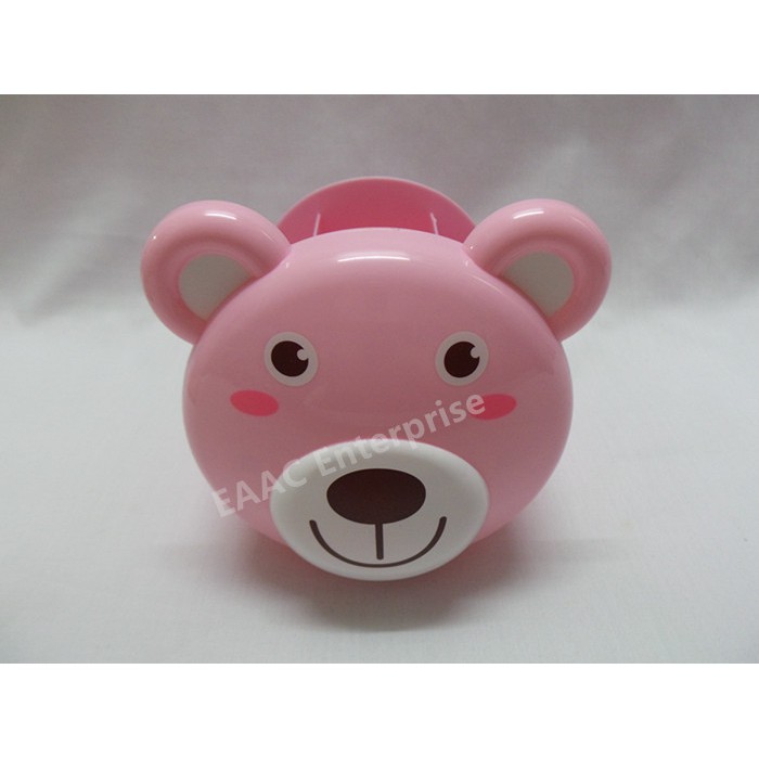 Cute Pink Bear Pen Holder Stationery Holder