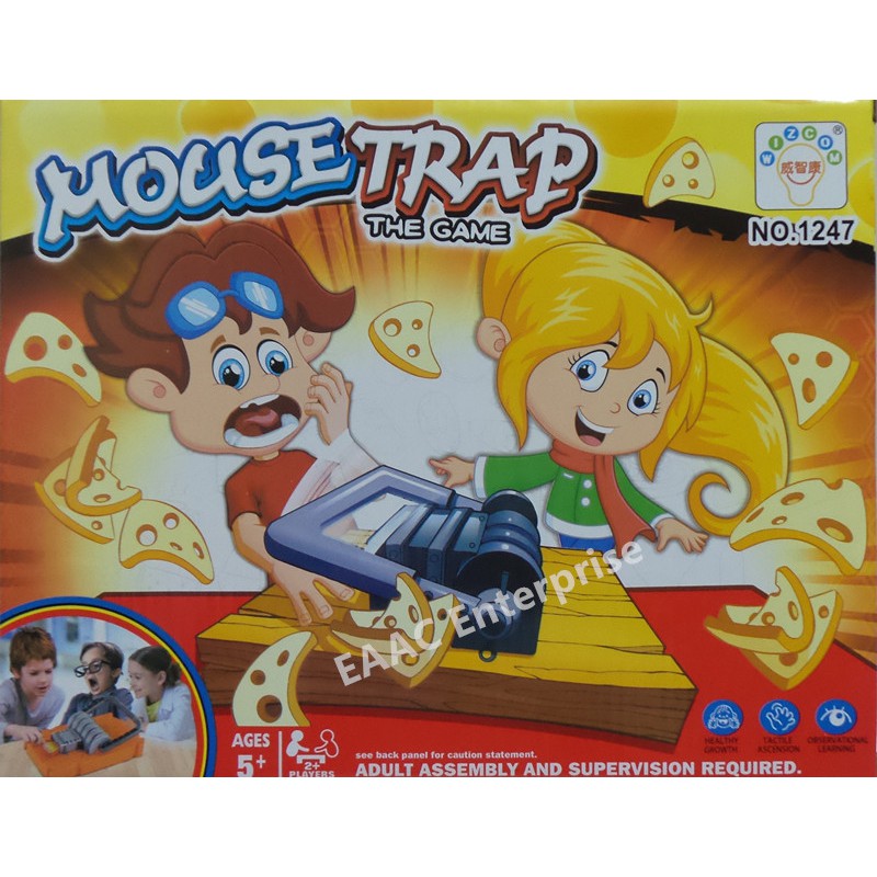 Clearance ! Funny and IQ Game Mouse Trap Game Steal Cheese and Watch out