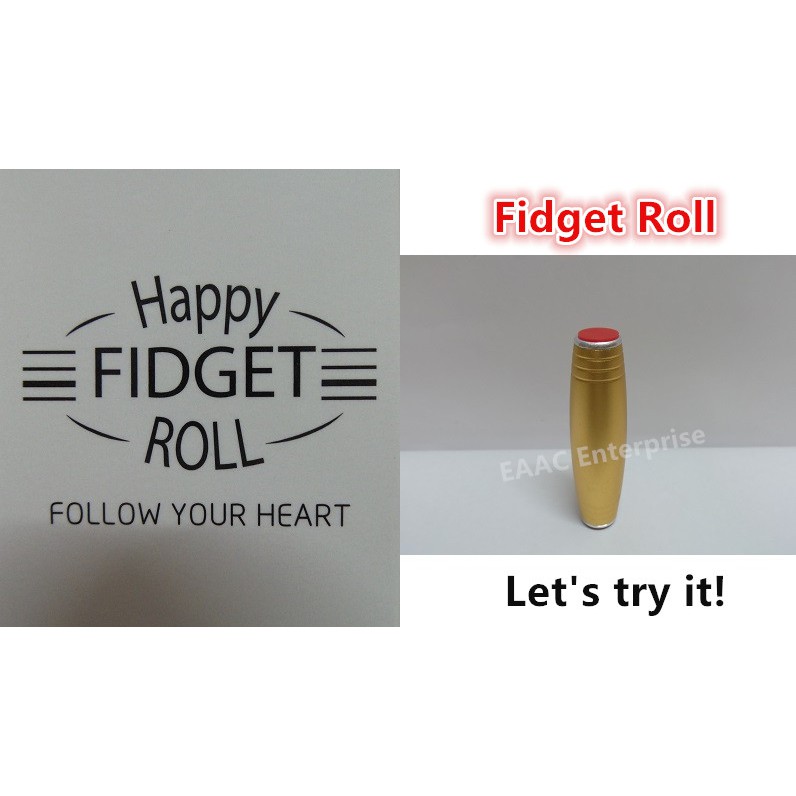 Happy Mokuru Fidget Roll Stick Roller Spinner