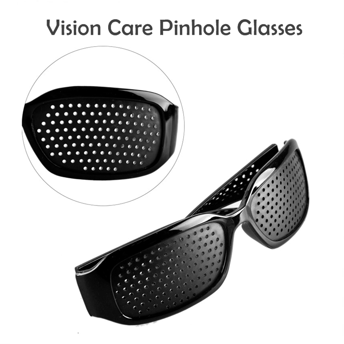 MALAYSIA- CERMIN MATA RAWATAN MATA Improver Stenopeic Pin Pinhole Glasses