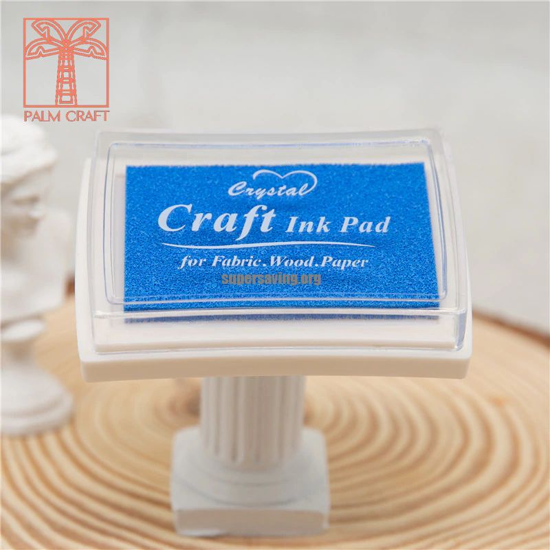 Colors Inkpad clear stamps DIY Craft Ink Pad Rubber Stamps Fabric Wood Paper Scrapbooking & stamping Finger Paint Wedding decor
