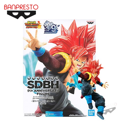 Banpresto Bandai Super Dragon Ball Heroes – 9th Anniversary Figure – Super Saiyan 4 Gogeta Xeno