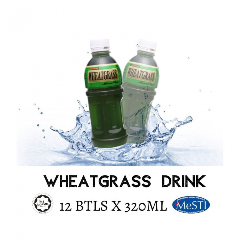 Minumria Wheatgrass/ Rumput Gandum Flavour Drink (12 x 320ML)