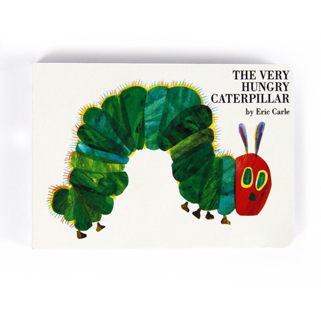 Hardcover The Very Hungry Caterpillar 宝宝启蒙原版英文绘本 好饿的毛毛虫(精装版硬壳）