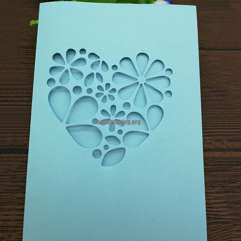 Flower Floral Love Heart Decor Card 2018 new Metal Cutting Dies Die cutter  Stencil DIY Scrapbook