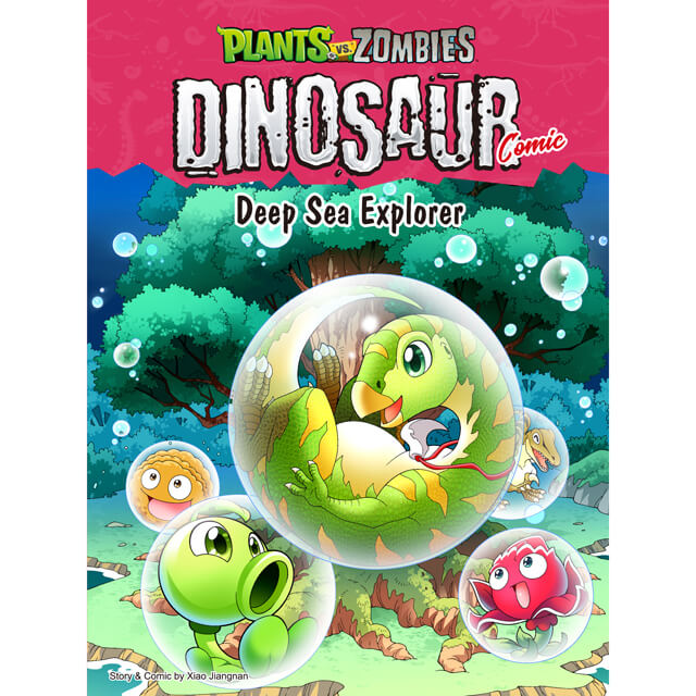 Plants vs Zombies • Dinosaur Comic: Deep Sea Explorer