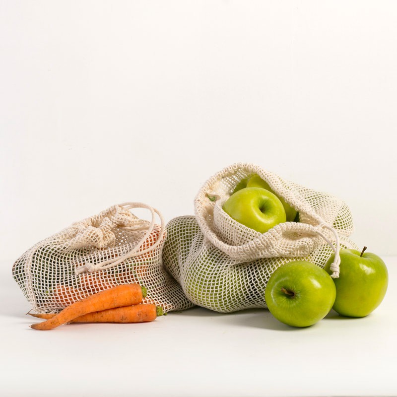 Rethink Fresh Produce Bags - Multis Small(1x) + Large(2x)