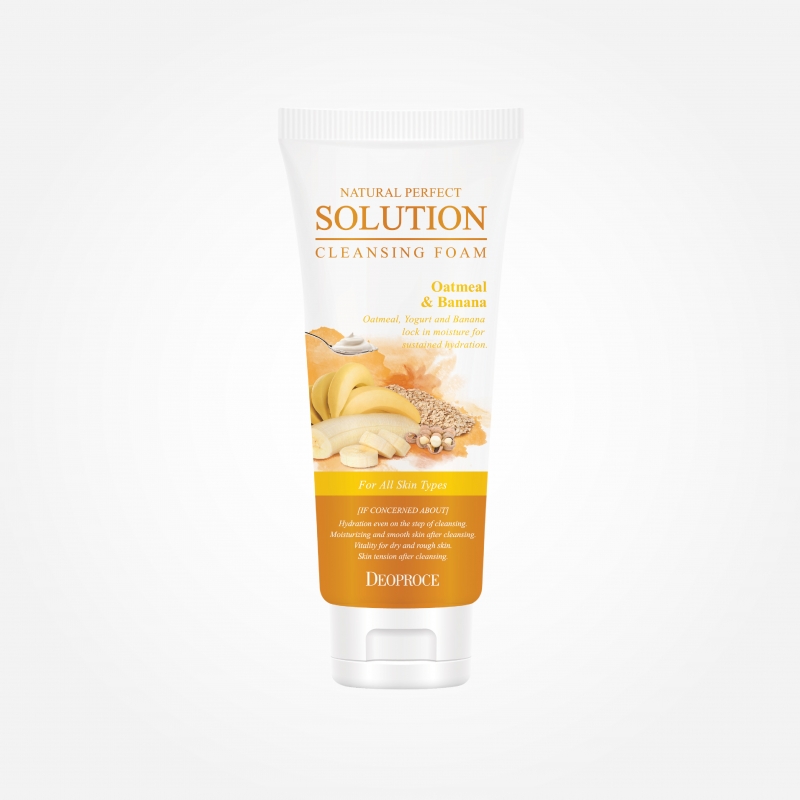 Natural Perfect Solution Cleansing Foam Moisturizing
