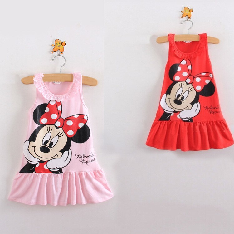 Sleevesless Minnie Mouse Dress