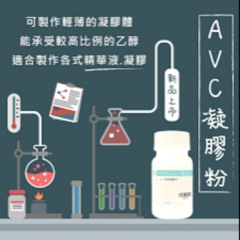 AVC POWDER / GEL FORMER AVC 凝胶粉/冰晶粉/凝胶形成剂 50G