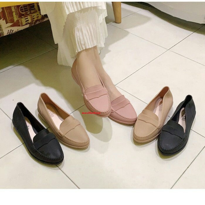 Ready Stock Lady Fashion Formal Jelly Shoe Kasut Fesyen Jelly Wanita