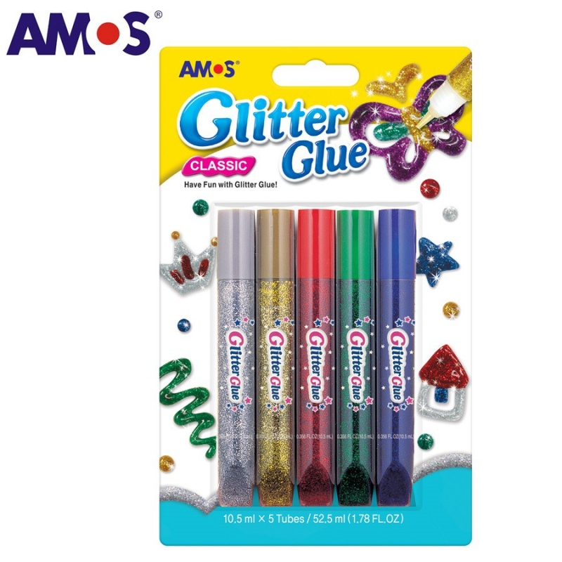 Amos Glitter Glue Classic Color