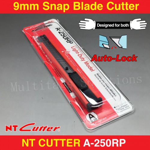 NT Cutter A-250RP Light Duty Auto-Lock Cutter