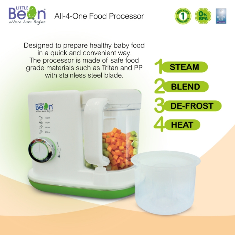 Little Bean All-4-One Food Processor