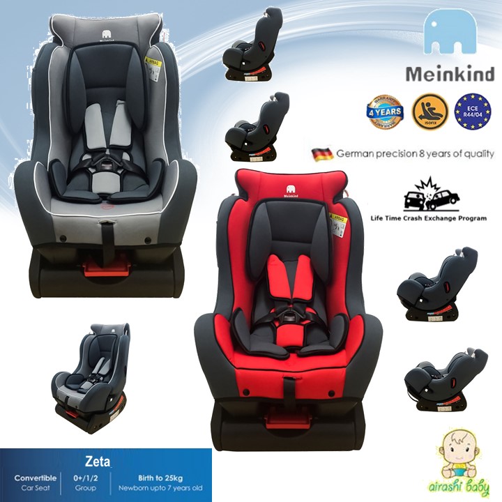 Meinkind Zeta Convertible Car Seat [ Free memory foam support insert x 1 ]