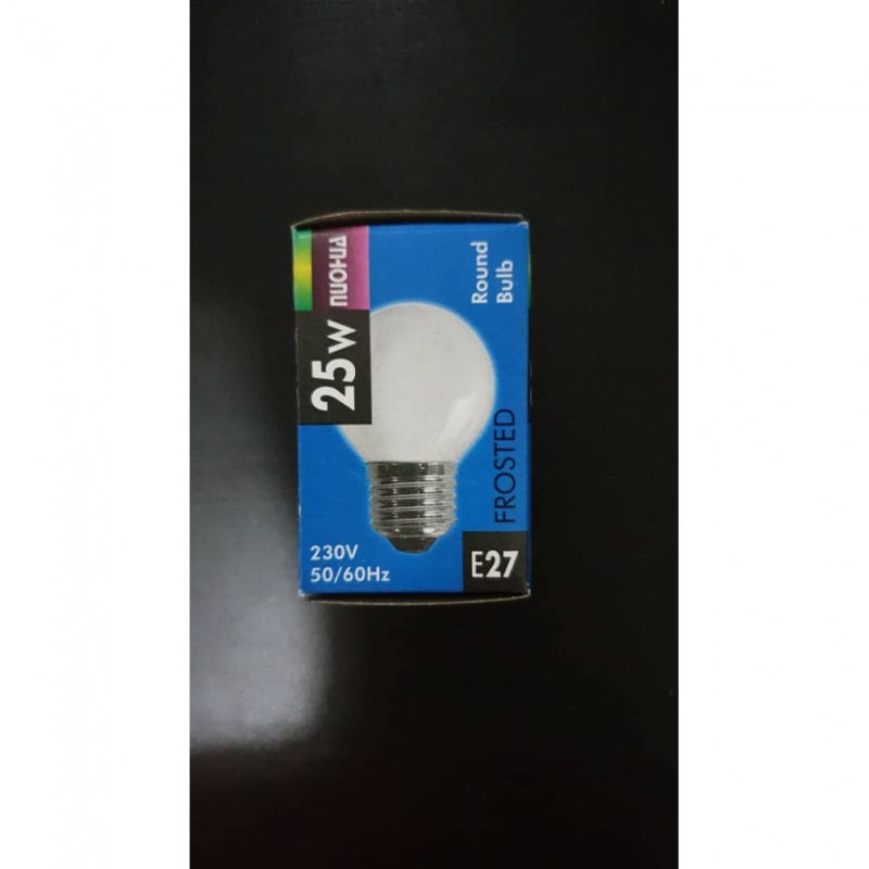 25W/60W E27 ES 220-240V CLEAR INCANDESCENT LIGHT BULB (WARM) MENTOL LAMPU TIDUR 灯泡