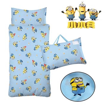 [] Despicable Me Minions preschool children sleeping bags - the full version of articles (baby blue)