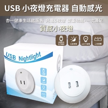 USB dual-use charger light night light