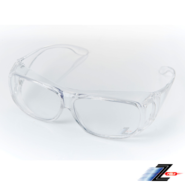(Z-POLS)[Aspect Ding Z-POLS] can be enlarging version can be coated with glasses Design transparent PC explosion-proof security lenses anti-UV400 windproof glasses! Boxed Daquan with!