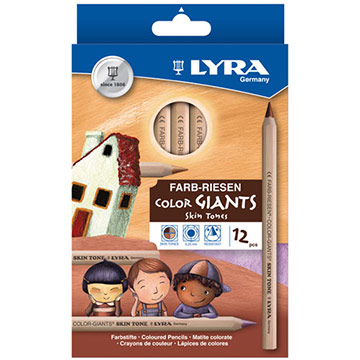 (【德國LYRA】世界膚色專用色鉛筆12色)[Germany] world LYRA skin color pencils 12 color special