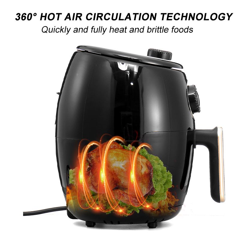 AF-25 Air Fryer 2.5L Electric Frying Pan Intelligent Oil-Free Multifunctional Fries Machine Chicking Wings Electric Oven