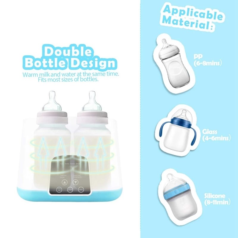 S-006 Multi-Function 6 in 1 Automatic Intelligent Thermostat Baby Bottle Warmers Milk Bottle Disinfection Fast Warm Milk & Sterilizers