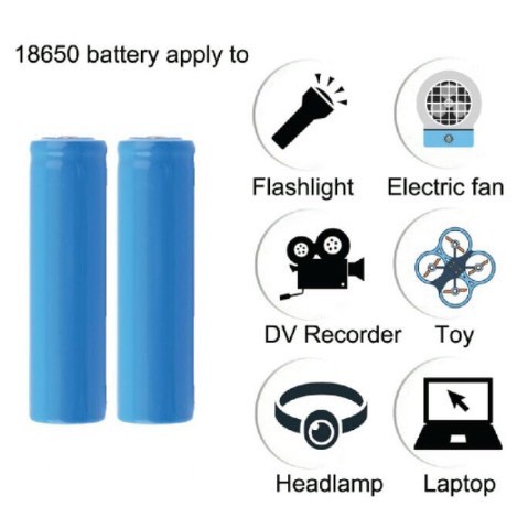 18650 3.7V Rechargeable Battery
