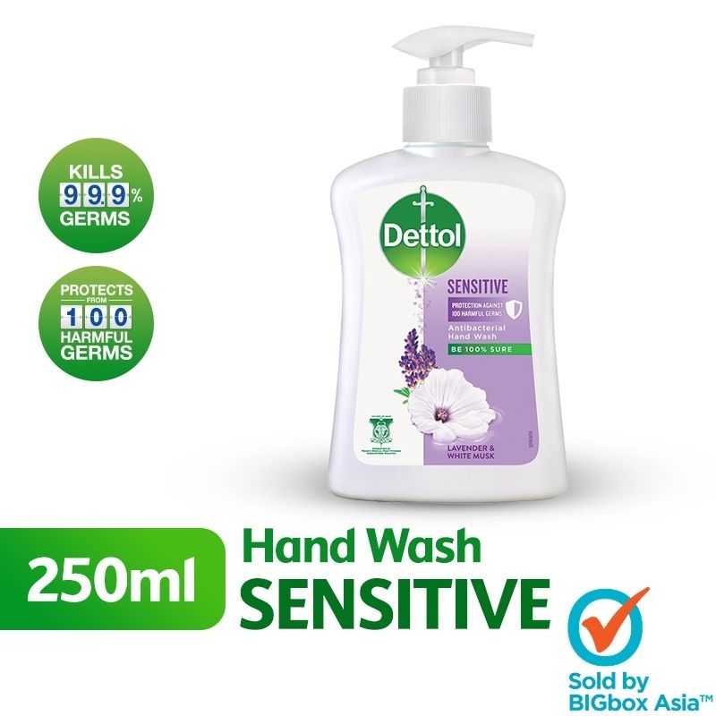 Dettol Liquid Hand Wash 250g - Sensitive 