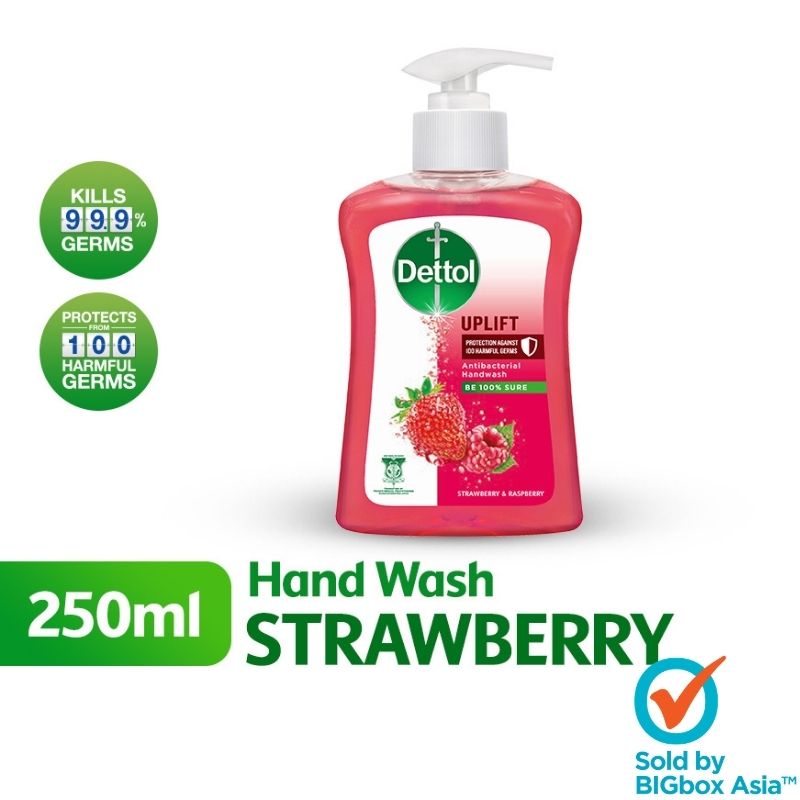 Dettol Liquid Hand Wash 250g - Uplift Strawberry