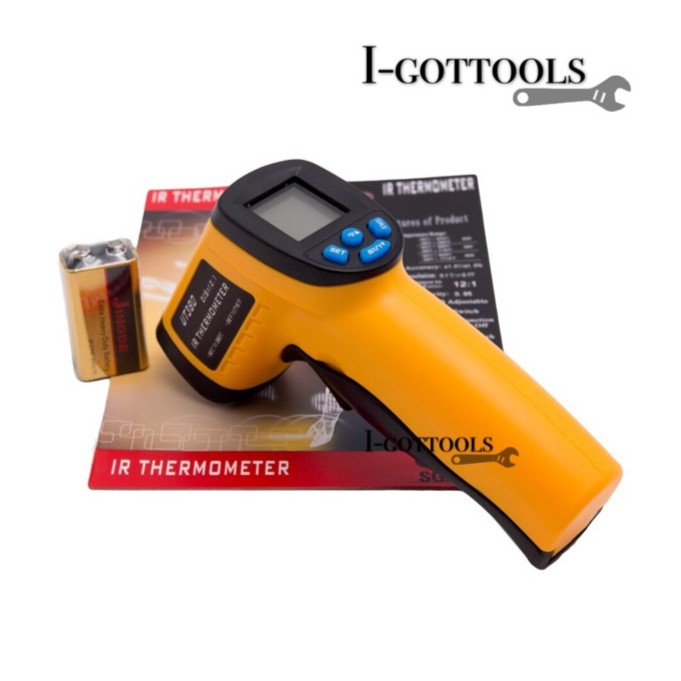 UT380 IR Laser Infrared Gun Digital Thermometer Temperature Meter Tester