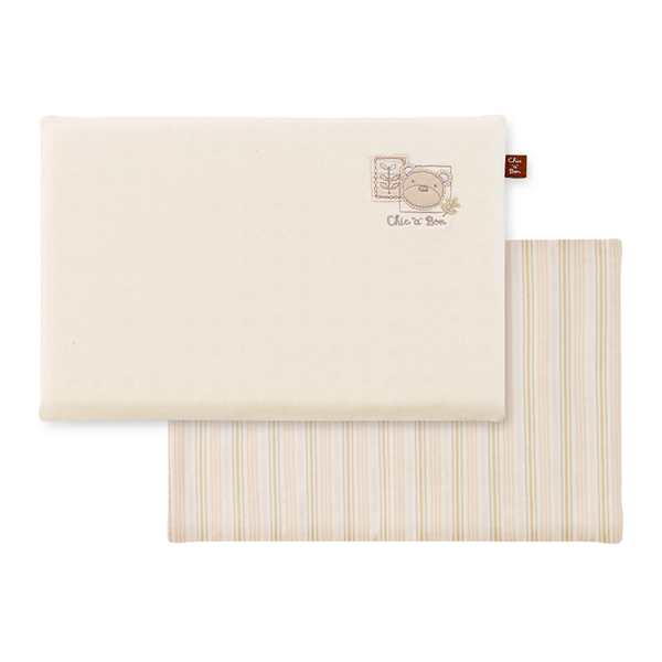 (奇哥)[Qige] Organic Cotton Small Latex Pillow-Cloth Cover (21x31x2.5cm)