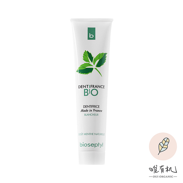 (ouiorganic)[Only Organic] French Double Teeth - Whitening Toothpaste (Mint Flavor)